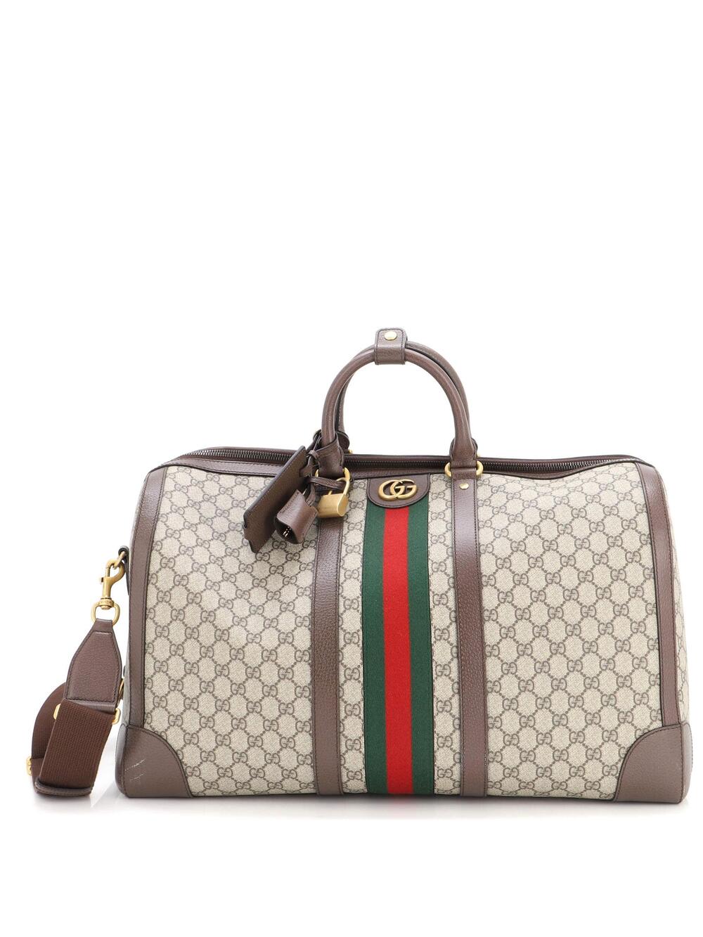 Gucci Savoy Web Convertible Duffle Bag #339306G22B